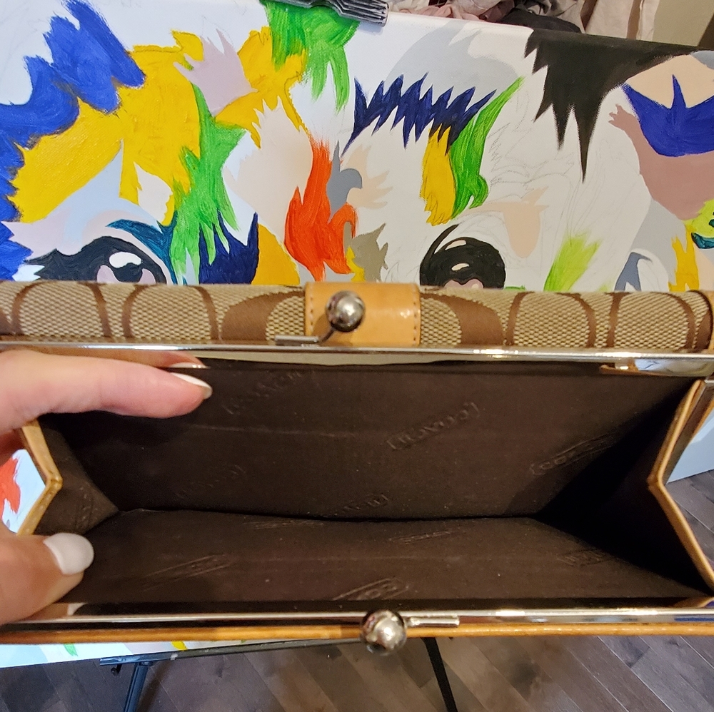 Coach Leather Wallet - Picture 3 of 6